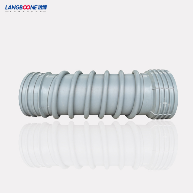 Self-locking Anti-detach HDPE Twining Structural Wall Pipe